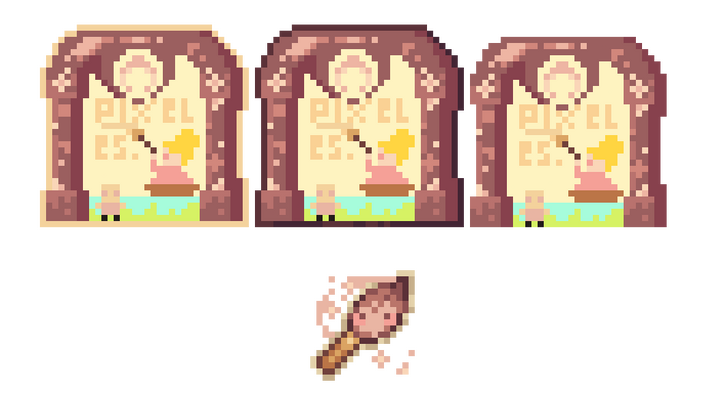 Logos for a Pixel Art page
