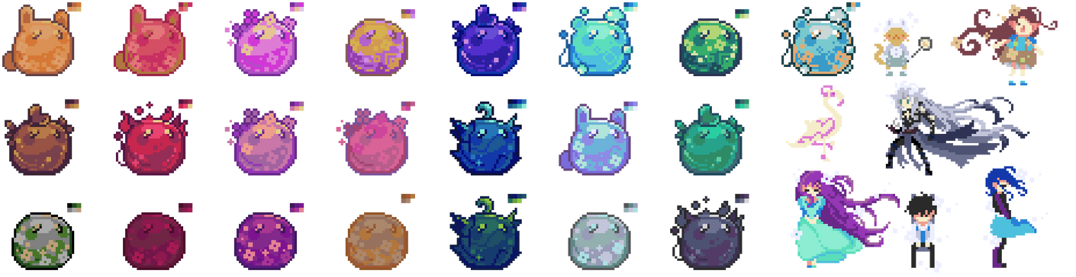 Color palette sample